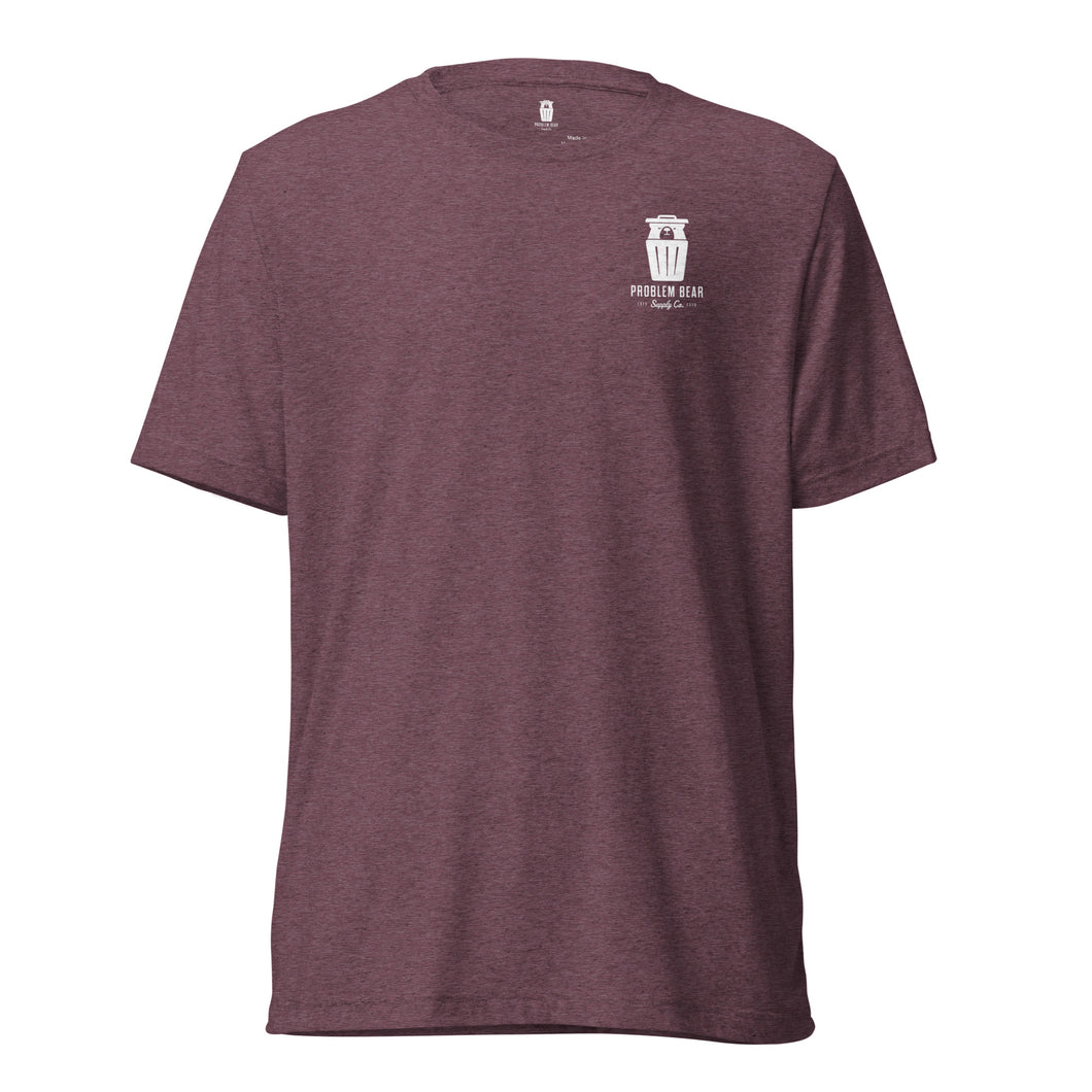 Tri-Blend Short Sleeve Tee - Maroon
